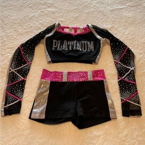 Authentic Girls competitive cheer and dance outfit